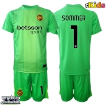 Inter Milan Yann Sommer #1 Goalkeeper Replica Third Minikit 2025-26 Short Sleeve (+ pants)